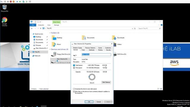 Tự học MCSA 2016: Cấu hình Data Deduplication смотреть онлайн