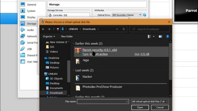 Installation Of Parrot OS In Virtual Box . смотреть онлайн