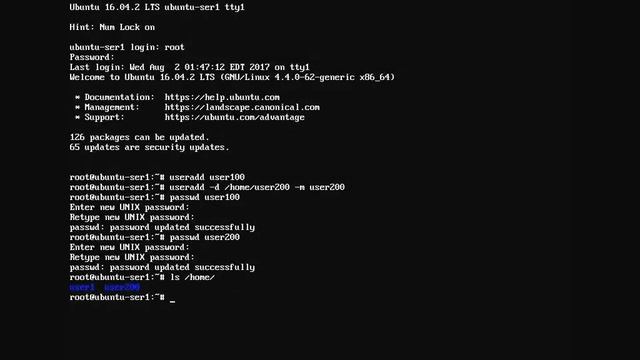 How to create a user with predefined home directory ? смотреть онлайн
