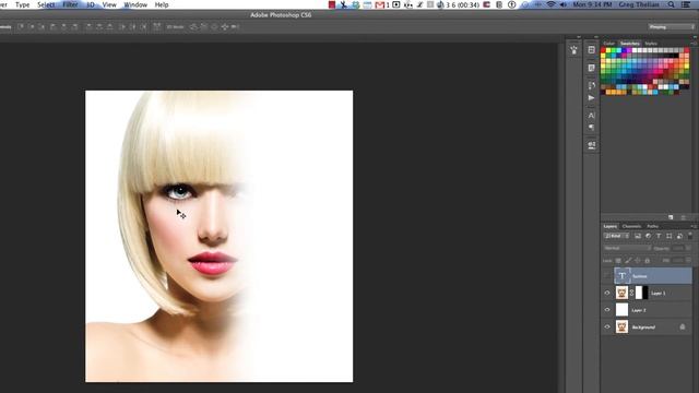 Learn How To Paint with Type in Adobe Photoshop смотреть онлайн
