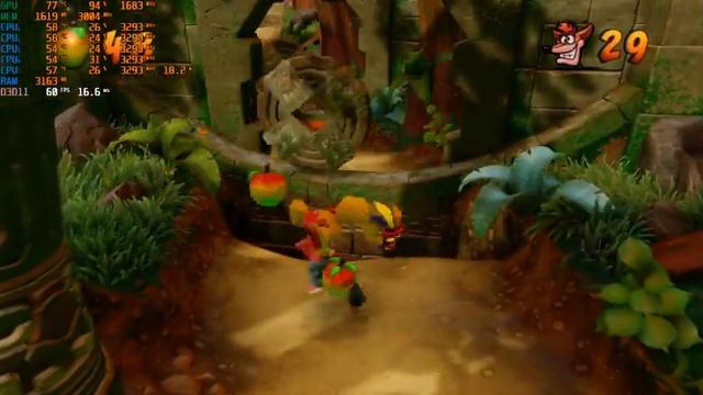 Crash Bandicoot: N. Sane Trilogy | i3 2120/4GB RAM/GT 1030 смотреть онлайн