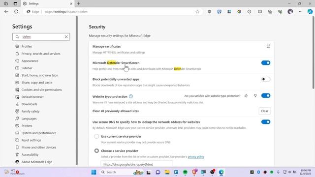 Turn off Microsoft Defender SmartScreen Filter In Microsoft Edge смотреть онлайн