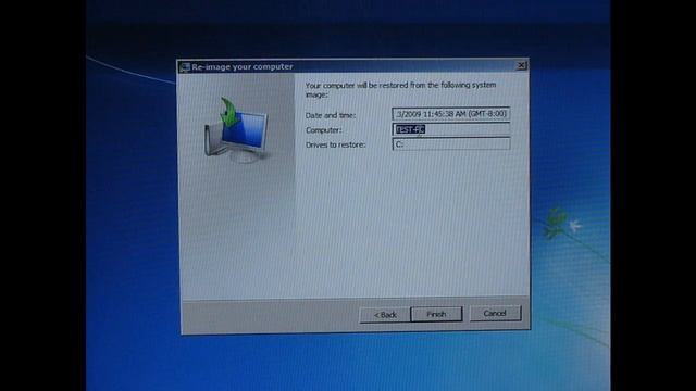 Windows 7 imaging tool - recover an image смотреть онлайн