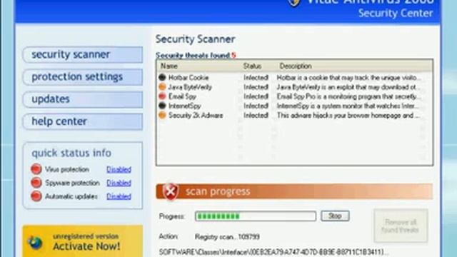 What is Vitae Antivirus 2008 | VitaeAntivirus2008 Removal Guide смотреть онлайн