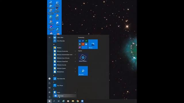 Placing Zoom icon on desktop смотреть онлайн