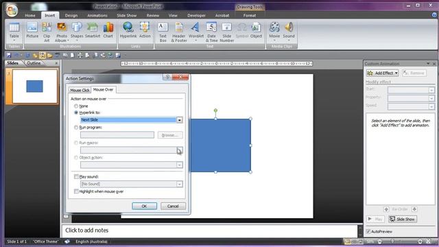 Action Settings/ Triggers - PowerPoint Tutorial [HD] смотреть онлайн