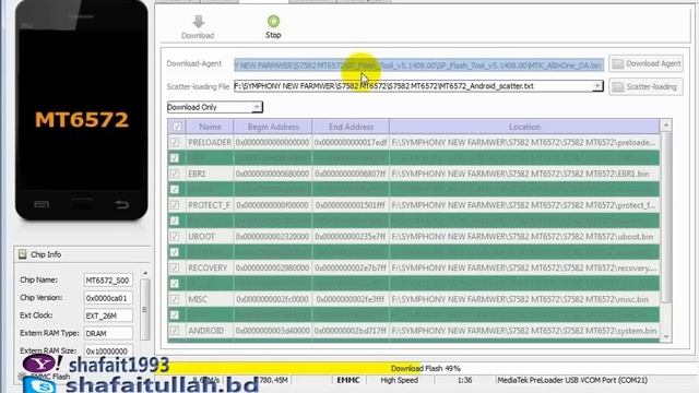 PMT Changed For This Room Its Must Be Download + SP Flash Tool Unrecognized ROM detected solution смотреть онлайн