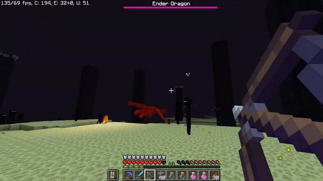 Beating the Ender Dragon in 3 minutes смотреть онлайн