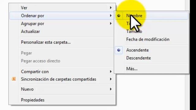 Windows 7 -Organizar el contenido de una carpeta (Ing. Giovanni Cabrera Málaga) смотреть онлайн