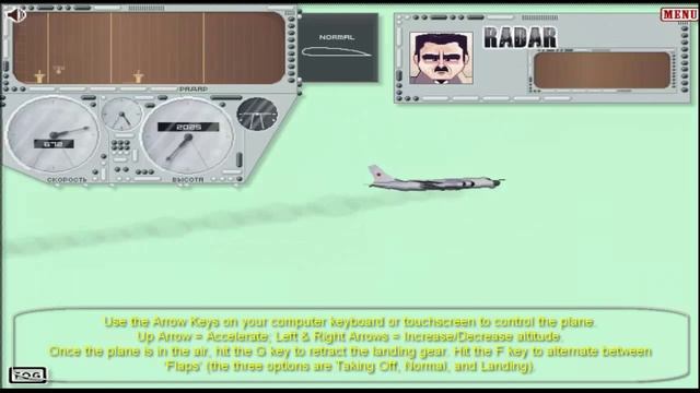 How to play Tu-95 Realistic flight simulator game online | Video tutorial смотреть онлайн
