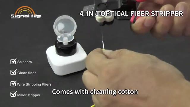 4 IN 1 OPTICAL FIBER STRIPPER смотреть онлайн