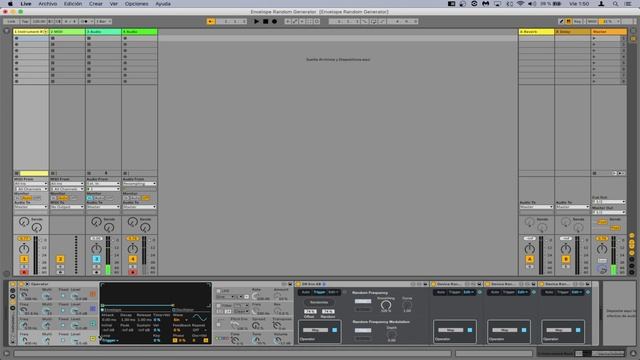 Random Envelope Generator. Ableton Live. Device Randomizer. Operator. SoundDesign. AdditiveSynthesi смотреть онлайн