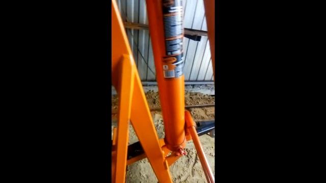 Гидравлический кран. Гаражный кран своими руками. смотреть онлайн