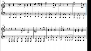 [Piano] He's a Pirate from Pirates of the Caribbean by Klaus Badelt