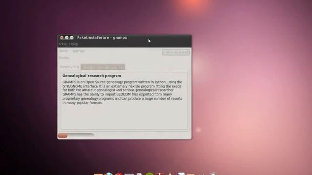 Installera GRAMPS på Ubuntu 10.04 смотреть онлайн