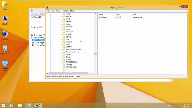 Enable AHCI on Windows 8 After Installation easy way смотреть онлайн