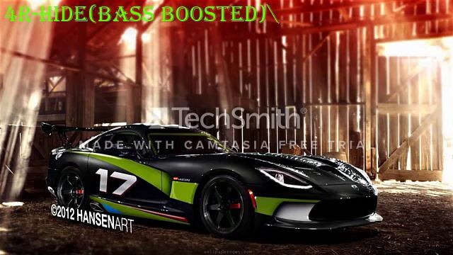 4R-HiDE(Bass Boosted) смотреть онлайн