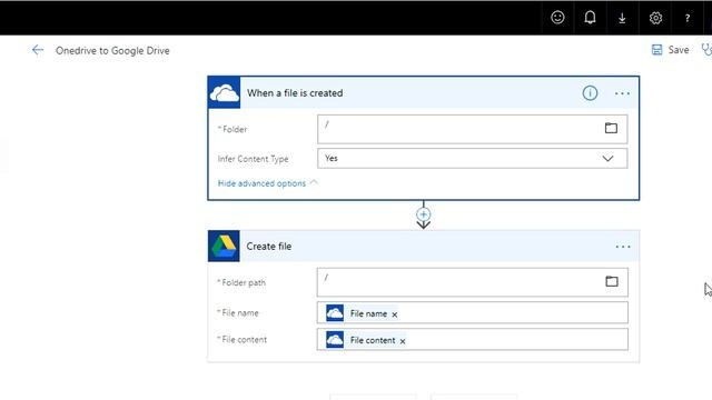 Microsoft Power Automate: Onedrive Sync to Google Drive смотреть онлайн