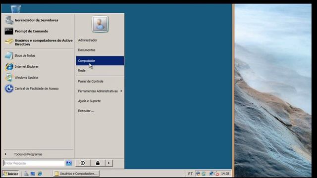CURSO COMPLETO 2008 SERVER PARTE 6 - Script de logon смотреть онлайн
