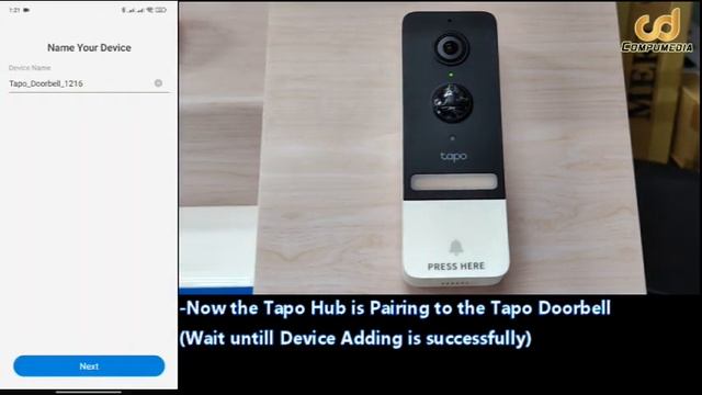 TP-Link Tapo D230S Smart Battery Video Doorbell Add device or Setup #doorbell #tapo #tplink #d230s смотреть онлайн