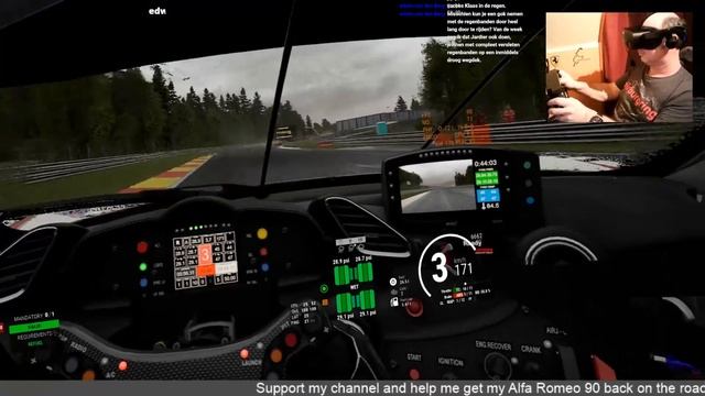 ACC IDC GT3 Sprint Championship 🚨 #4 Spa Franchorchamps 🇧🇪 90 Min 🌧️ RAIN RACE !! LIVE Onboard!! смотреть онлайн