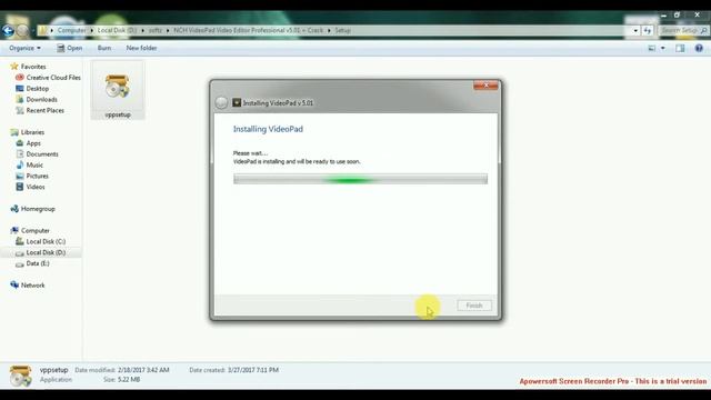 How to install Videopad Video Editor in windows 7 OS смотреть онлайн
