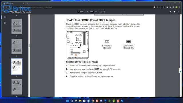 How To RESET Your Bios (CMOS) смотреть онлайн