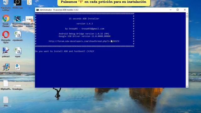 Como instalar adb y fastboot en windows 10 смотреть онлайн