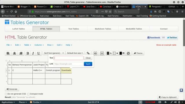 Cara membuat table pada halaman blog dengan memanfaatkan online html table generator смотреть онлайн
