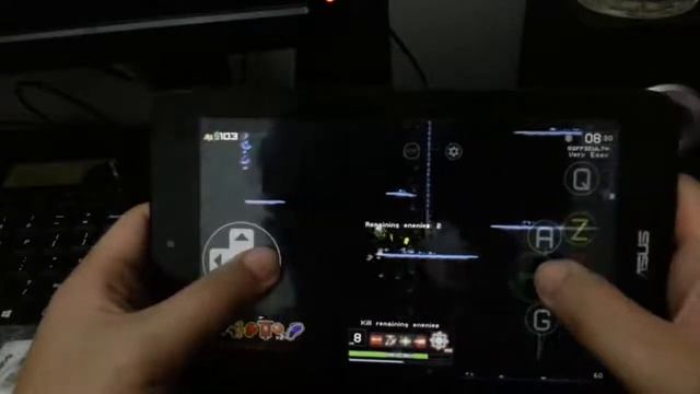 Risk of Rain gameplay using Palmtime VirtualGamepad on M80TA asus vivotab note 8 смотреть онлайн