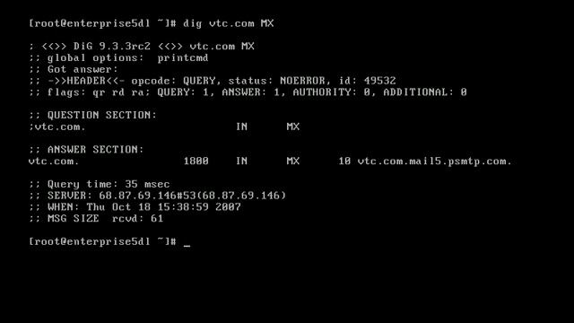 03 Trace a DNS Query with the dig Command смотреть онлайн
