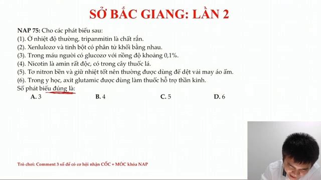 Giải chi tiết đề HÓA sở Bắc Giang - Mới Nhất [22/7] смотреть онлайн