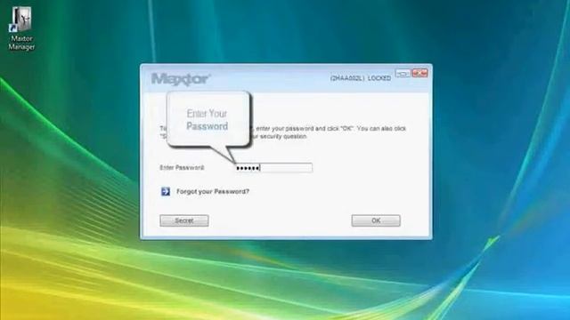 OT4 Unlock DrivePass with Password for Windows Vista смотреть онлайн
