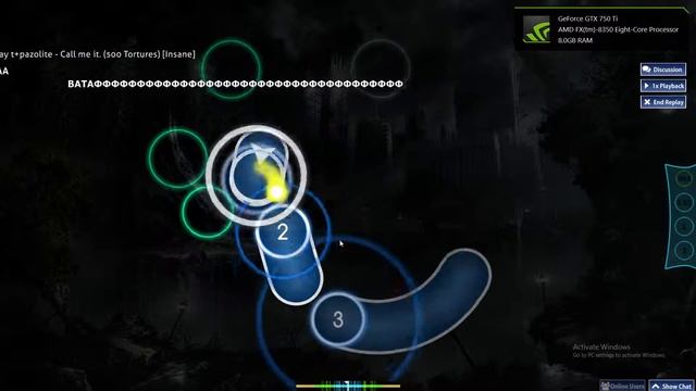 OSU | T+Pazolite - Call Me It - Insane смотреть онлайн