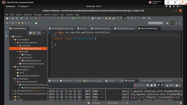 Acelere o boot do seu projeto com spring boot смотреть онлайн