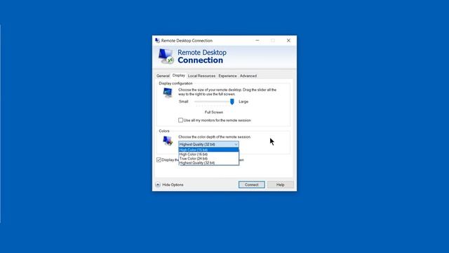 How to edit color quality in Remote Desktop on Windows 10 смотреть онлайн