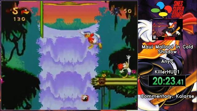 SNES Super Stars 2017 [27] - Maui Mallard in Cold Shadow (Any%) by KillerHUD1 смотреть онлайн
