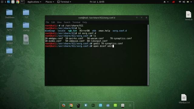Fix Kali 2016 Rolling linux touchpad tapbutton, scroll смотреть онлайн