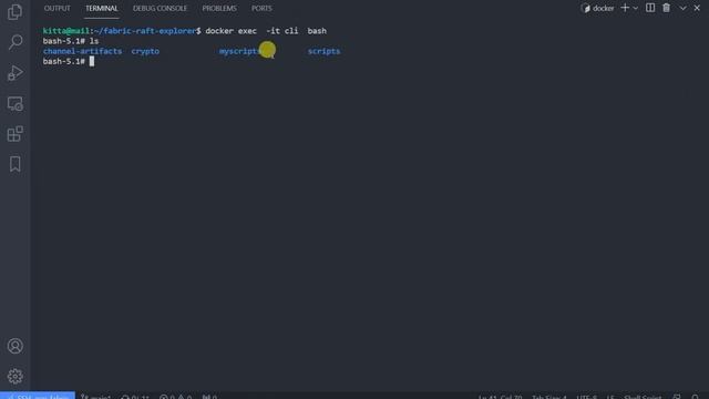 1. Hyperledger Fabric with Explorer смотреть онлайн