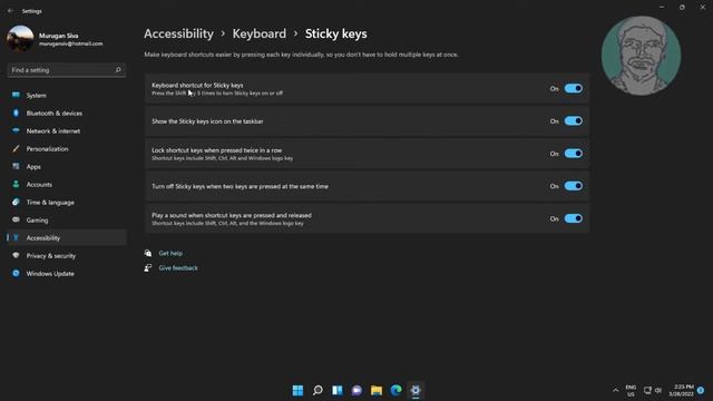 Disable Sticky Keys Popup On Windows 11/10 смотреть онлайн