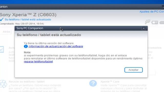 Cómo reparar o actualizar software de tu dispositivo o tablet (SONY) смотреть онлайн