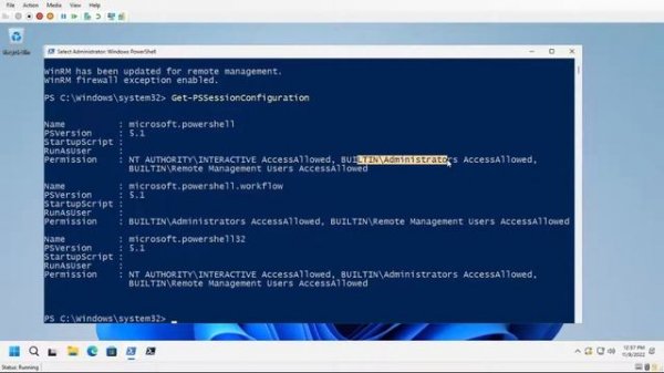 PowerShell Remoting with PowerShell 7 and Windows 11