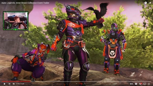 Apex Legends Reacting to the Inner Beast Collection Event смотреть онлайн