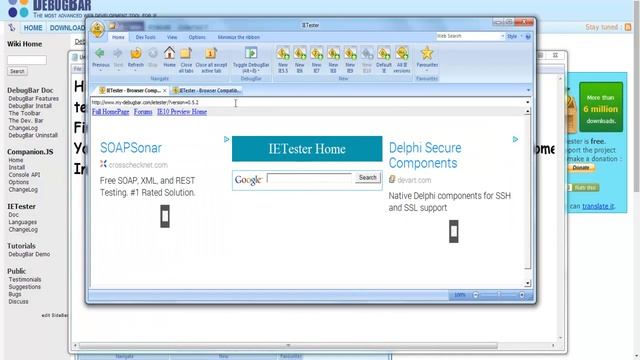 How to check your website in different browsers(including Internet Explorer 6 and 7) смотреть онлайн