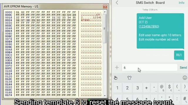 GSM Relay Control - Message count Reset смотреть онлайн