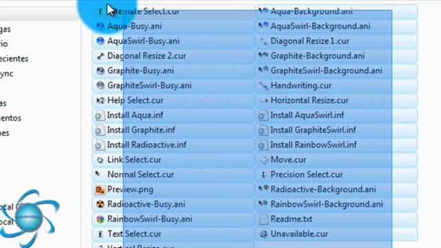 Como Instalar y Descargar Puntero Cursor de MAC OS X | Para Windows 10 - 8 - 7 - XP - Vista смотреть онлайн