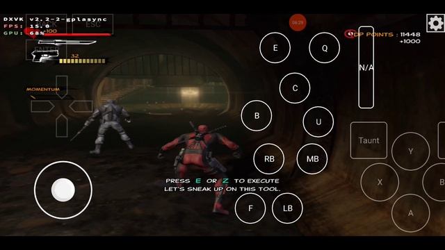 Test Deadpool Box64Droid Sony Xz2 Snap 845 DXVK 2.2 смотреть онлайн