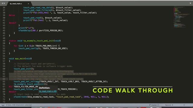 ESP-IDF Touchpad read | Trackpad ESP32 | ESP32 touch GPIO pins смотреть онлайн