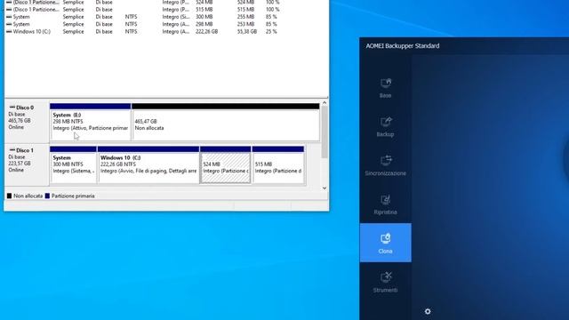 Come clonare il sistema su un disco più grande con AOMEI смотреть онлайн