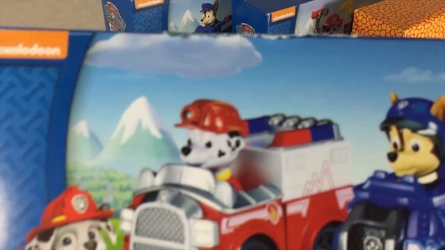 Paw Patrol Toys Unboxing - Paw Patrol Team Action Pup Sets & Paw Patrol Vehicles Racers Team Packs